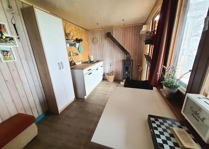 Romantická chatka so saunou v prírode